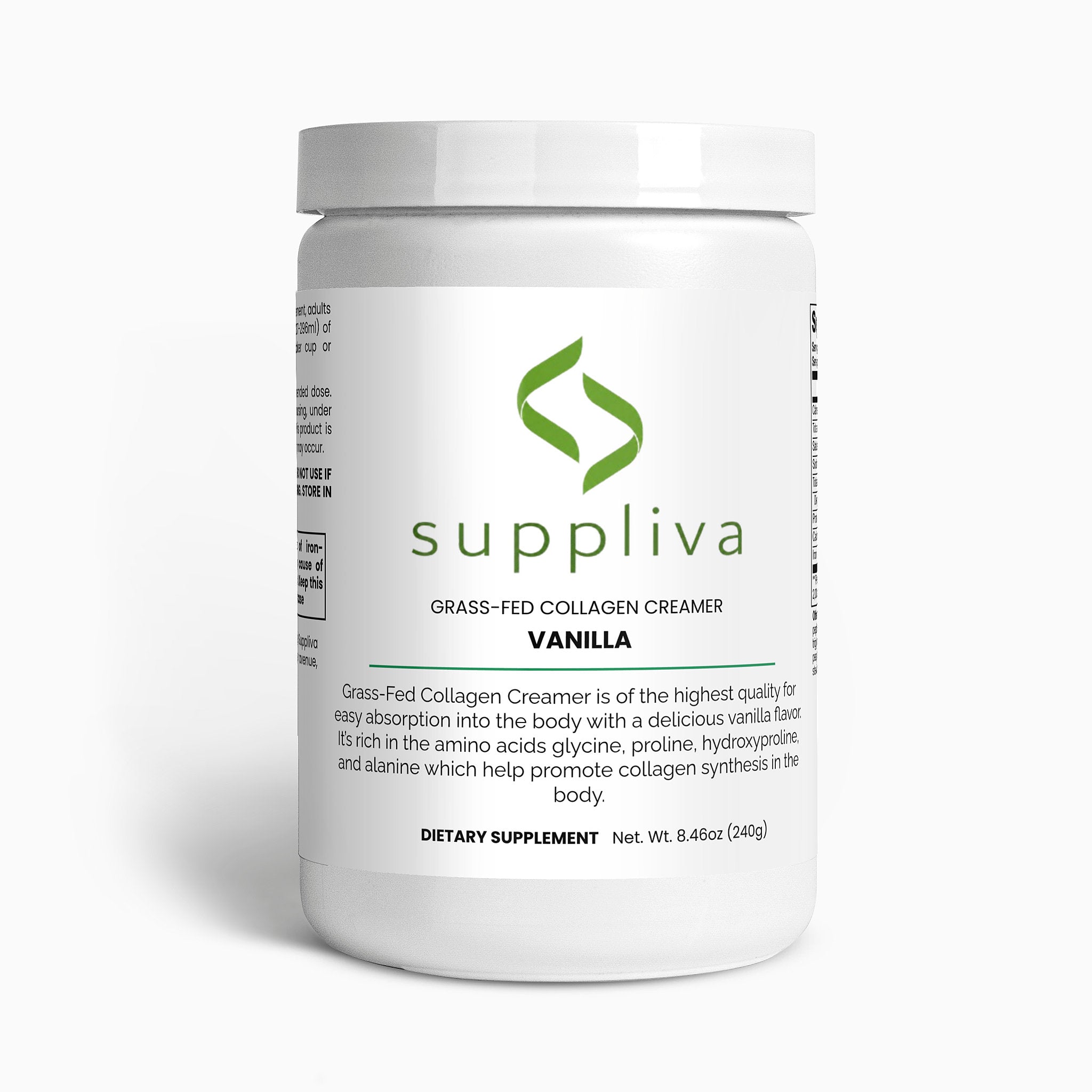 Suppliva™ Collagen Creamer (Vanilla)